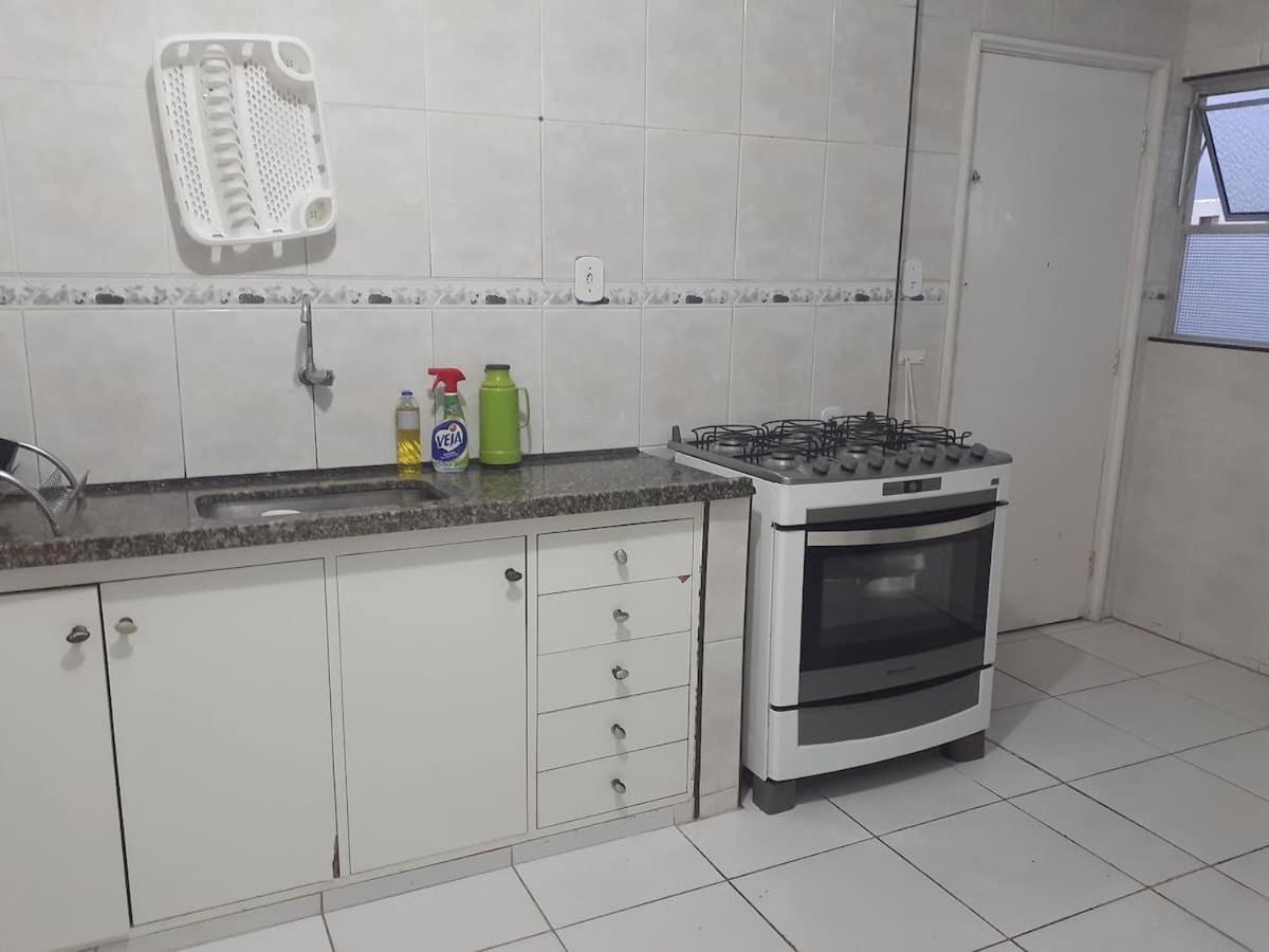 Apartamento Apartamento Amplo De Frente Para O Mar, Santos-sp *