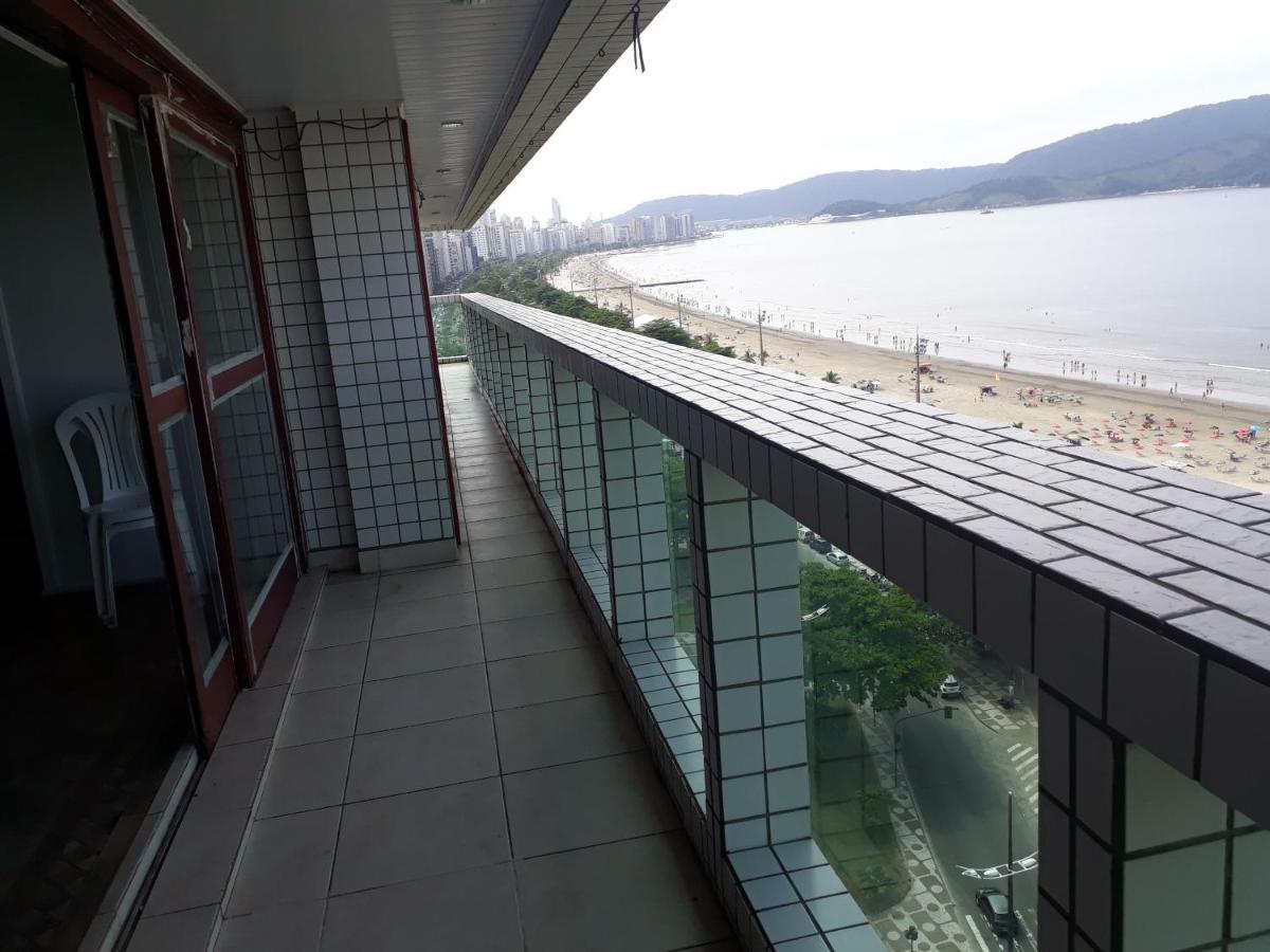 Apartamento Amplo De Frente Para O Mar, Santos-sp Apartamento